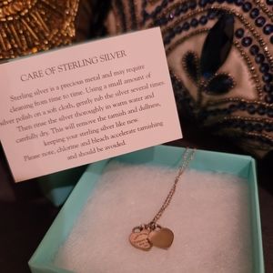 Return to Tiffany Mini Double Heart Tag